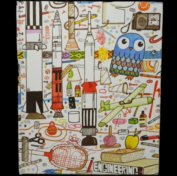 2013 ROSIE REVERE, ENGINEER BY ANDREA BEATY ILLUSTRATED BY DAVID ROBERTS -ABRAMS - Picture 3 of 16